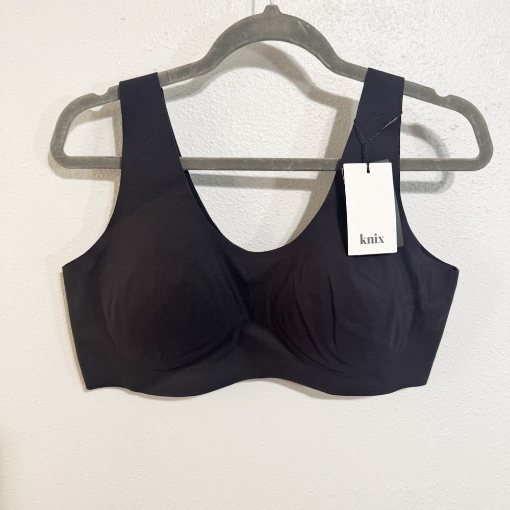 Knix Black Seamless Comfort Bra xxxl